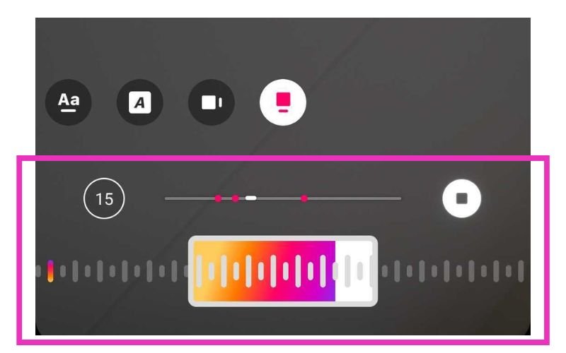 Instagram story music length