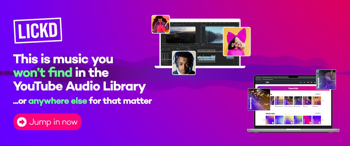 YouTube audio library music