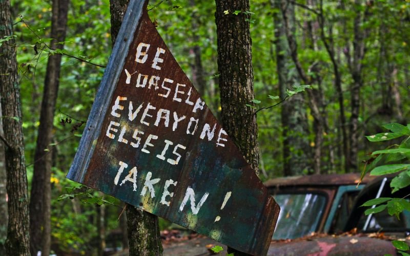 increase engagement on social media, be yourself